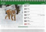 Stolný kalendár Naše příroda 2020