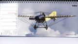 Stolný letecký kalendár AIRCRAFT 2020
