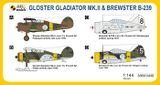 Gloster Gladiator MK.II &amp; Brewster B-239 &quot;Finnish service&quot;