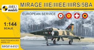 Mirage IIIE/EE/RS/5BA ‘In Europe’ (French, Spanish, Swiss & Belgian AF)