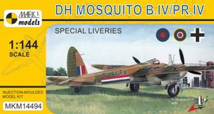 Stavebnica DH Mosquito PR.IV / B.IV Special Liveries (1:144)