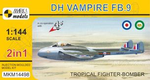 DH Vampire FB.9 Tropical Fighter-Bomber (1:144)