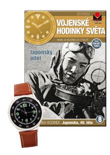 Vojenské hodinky světa č.08 - Japonský letec, 40. léta 20. století