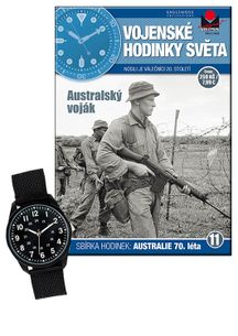 Vojenské hodinky světa č.11 - Australský voják, 70. léta 20. století