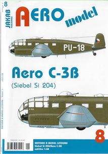 AERO model č. 8/2020 - Aero C-3B (Siebel Si-204)