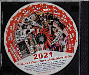 CD Amatérské Radio - Praktická elektronika ročník 2021