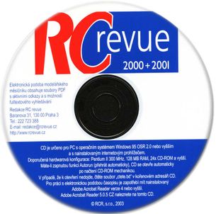 CD ROM - RC Revue 2000 + 2001