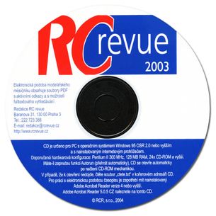 CD ROM - RC Revue 2003
