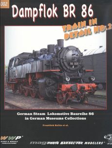 Dampflok BR 86, Train in detail No. 2