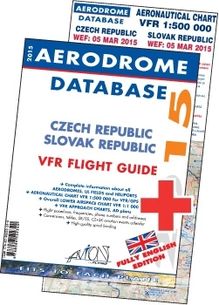 Aerodrome Database 2015 CZ+SK Fully English Edition + Aeronautical charts