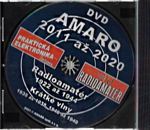 DVD Amatérské Radio - Praktická elektronika ročníky 2011-2020
