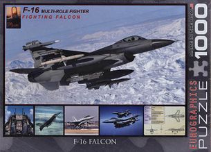 Puzzle 1000: F-16 Falcon