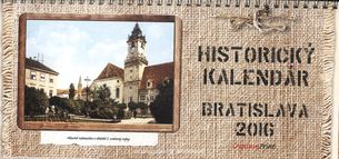 Historický kalendár Bratislava 2016 - stolový