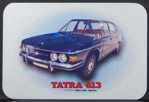 Kovová magnetka - Motív Tatra 613