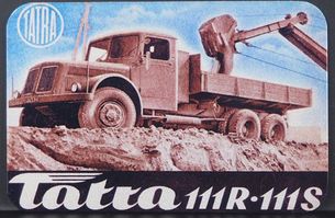 Kovová magnetka - Motív Tatra 111