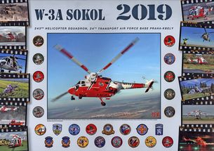Nástenný kalendár W-3A Sokol 2019