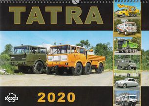 Nástenný kalendár TATRA 2020