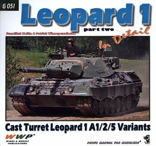 Leopard 1 Part Two Cast Turret Leopard 1A1/2/5 Variants