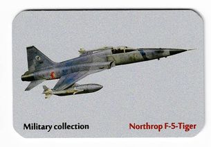 Kovová magnetka - Motív Military collection - Northrop F-5-Tiger