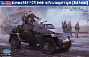 Model - German Sd.Kfz.221 Leichter Panzerspahwagen
