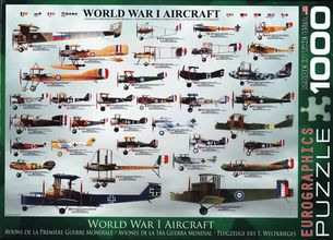 Puzzle 1000: WORLD WAR I AIRCRAFT