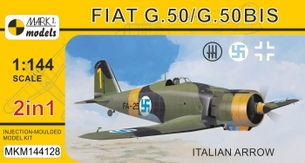 MKM144128 FIAT G.50/50bis ITALIAN ARROW, M 1/144 (2 IN 1)
